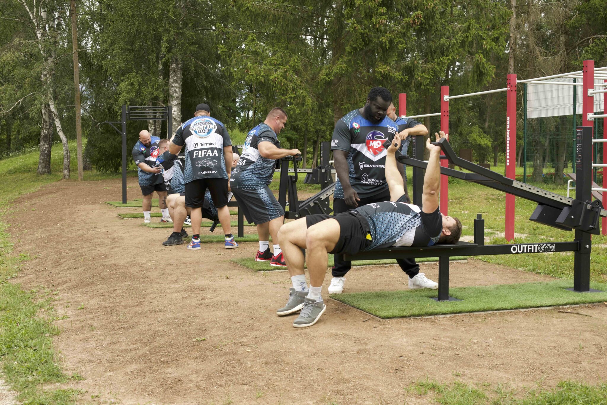 Välijõusaali linnak Nõo vallas